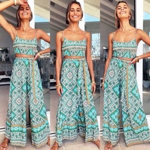 JASMINE Print Pants Set